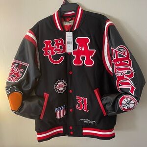 Atlanta Negro League Black Jacket With Patches